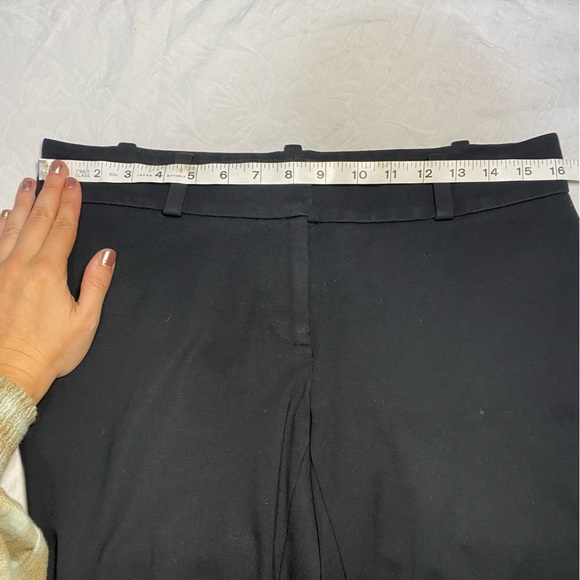 Ann Taylor Heavyweight Stretchy Straight Skinny Leg Dress Pants Trousers 6 - Picture 4 of 11